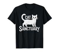 Mama De Gatos Rescatados Rescatadora Camiseta