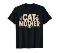 Mama De Gatos Rescatados Rescatadora Camiseta