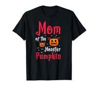 Mamá De La Calabaza Monstruo Y Risas Halloween Camiseta
