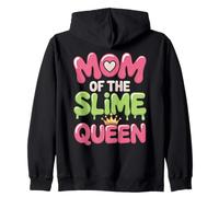 Mamá de la Reina del Limo Drippy Lettering Sudadera con Capucha