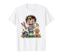 Mamá De Niños Humor Salvajes Barro Y Ranas Criar Camiseta