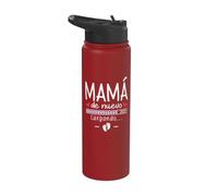 Mamá De Nuevo 2027 Anuncio De Embarazo Mamá Por Segunda Vez Stainless Steel Insulated Water Bottle