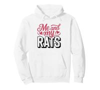 Mama De Ratas Fancy Rata Dama Las Sudadera con Capucha