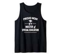 Mamá de un Graduado de Maestría en Educación Especial Camiseta sin Mangas