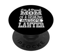 Mamá De Un Maldito Impresionante Abogado PopSockets PopGrip Adhesivo
