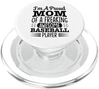 Mamá De Un Maldito Impresionante Jugador De Béisbol Jugador PopSockets PopGrip para MagSafe