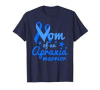 Mamá de una guerrera de Apraxia para Mujeres con lesión Camiseta