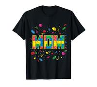 Mamá del Cumpleaños Kid Ladrillo Constructor Escuadrón De Cumpleaños Camiseta