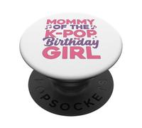 Mamá del Traje de Fiesta de cumpleaños Anime K Pop Girl Mom PopSockets PopGrip Adhesivo