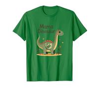 Mamá Dinosaurio: Lindo Amor de mamá prehistórica Camiseta, Hombre, Verde Kelly, S