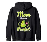 Mamá Eres Pearfect. Divertido Sudadera con Capucha