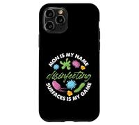 Mamá es mi nombre Desinfectar superficies es mi juego Carcasa para iPhone 11 Pro