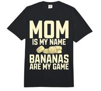 Mamá es mi Nombre Los plátanos Son mi Juego Banana Comfort Colors Adult Heavyweight T-Shirt