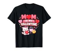 Mamá es mi San Valentín Linda Familia Amor Cita Camiseta