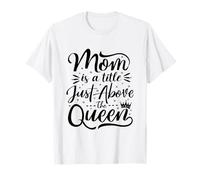 Mamá es un título Justo por Encima de la Reina Mejor mamá Día de la Madre Camiseta