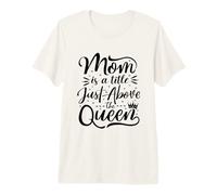 Mamá es un título Justo por Encima de la Reina Mejor mamá Día de la Madre Camiseta Premium