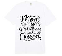 Mamá es un título Justo por Encima de la Reina Mejor mamá Día de la Madre Comfort Colors Adult Heavyweight T-Shirt