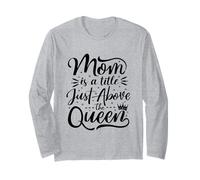 Mamá es un título Justo por Encima de la Reina Mejor mamá Día de la Madre Manga Larga