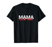 Mamá EST 1986 - Celebración de Cumpleaños Maternidad Camiseta