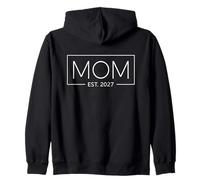 Mamá EST. 2027 Esperar bebé 2027 Madre 2027 Nueva mamá 2027 Sudadera con Capucha