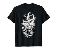 Mamá Gerente de travesuras - Funny Wizard Mom mystical Camiseta