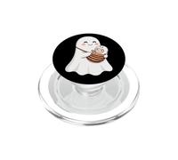 Mama Ghost and Baby Ghost Cute Halloween Mom Boo Cute Family PopSockets PopGrip para MagSafe