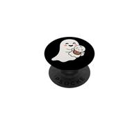 Mama Ghost and Baby Ghost Cute Halloween Mom Boo Family PopSockets PopGrip Adhesivo