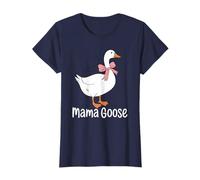 Mama Goose Cute Bird Lover Mamá Día de la Madre Camiseta