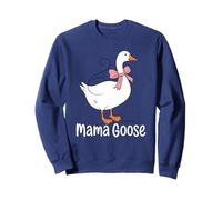 Mama Goose Cute Bird Lover Mamá Día de la Madre Sudadera