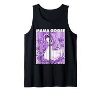 Mama Goose Purple Floral Delight Camiseta sin Mangas