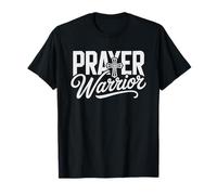 Mamá Guerrera De Oración Cristiana Fe Camiseta
