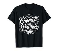 Mamá Guerrera De Oración Cubierta Cristiana Fe Orante Camiseta