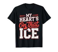 Mama Hockey Hielo Mamita Padre Camiseta
