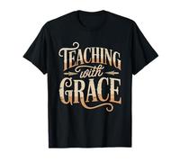 Mamá Homeschooler Enseñar con Gracia Christian Fe Homeschool Camiseta
