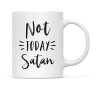 Mamá, Hoy No Satanás Taza Con Asa Taza De Café Duradero Tazas De Desayuno Para Oficina Cacao Leche 330Ml