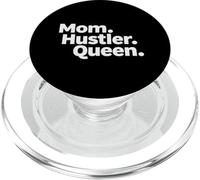 Mamá Hustler Queen Empoderado Emprendedor PopSockets PopGrip para MagSafe