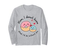 Mamá I Donut Know What I'D Do Without You Cute Donut Mama Manga Larga
