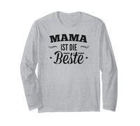 «Mama ist Die Beste - Für Die Beste Mutter Zum Muttertag» Manga Larga