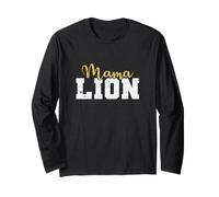 Mamá León África León Rey Depredador Manga Larga