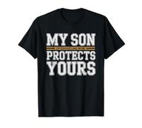 Mama Liniero Protectora del Qb Humor Football Camiseta