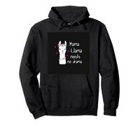 Mama Llama Need's No Drama - Bonito y Divertido diseño de mamá Sudadera con Capucha