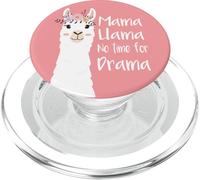 Mama Llama no Hay Tiempo para el diseño Bohemio del Drama PopSockets PopGrip para MagSafe