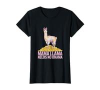 Mamá Llama No Necesita Drama Salva El Drama Para Tu Mamá Camiseta