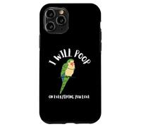 Mamá Loro cuáquero Azul Carcasa para iPhone 11 Pro