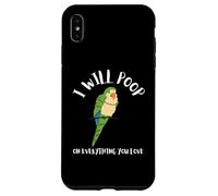 Mamá Loro cuáquero Azul Carcasa para iPhone XS MAX