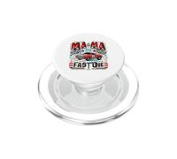 Mamá, mamá de la Primera Familia de Autos de Carreras de Fast One Birthday PopSockets PopGrip para MagSafe