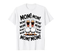 Mamá Mamá Mamá Ganso Niños Graciosos Llamando A Mamá Camiseta