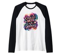 Mamá más Genial de la Galaxia Funny Mother's Day Camiseta Manga Raglan