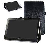 MAMA MOUTH Archos 133 Oxygen Funda, Slim PU Cuero con Soporte Funda Caso Case para 13.3" Archos 133 Oxygen Andorid 6.0 Tablet PC,Negro