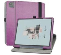 MAMA MOUTH Compatible con BOOX Tab Ultra C Pro Funda,Cuero Sintético Rotación de 360 Grados de Función de Soporte para BOOX Tab Ultra C Pro/BOOX Tab Ultra 10.3 Inch Tablet,Púrpura